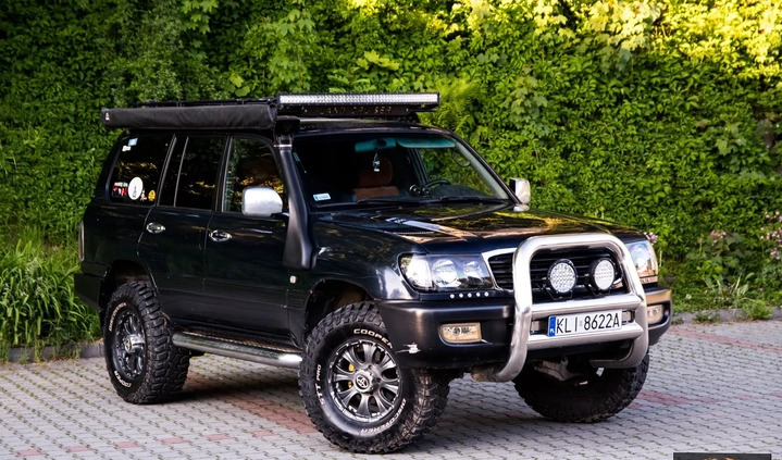 Toyota Land Cruiser cena 99800 przebieg: 430000, rok produkcji 1998 z Wąsosz małe 407